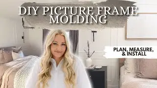 The Ultimate DIY Picture Frame Molding Guide - Easy Accent Wall Idea -  How To Plan & Install