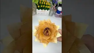 How to make a Lotus | DIY Lotus |Paper flower #shorts #handmade #craft