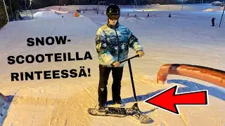 SUOMEN PARAS LASKETTELURINNE VS SNOWSCOOTTI