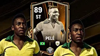 AMAZING ST 89 RATED PELE GAMEPLAY REVIEW EA FC MOBILE