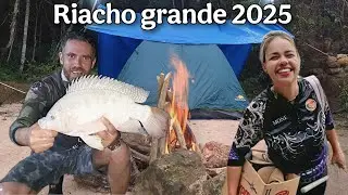 Riacho Grande 2025, Represa Billings, Primeira Pescaria com Acampamento no Ano de 2025