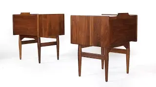 John Caldwell for Brown Saltman Nightstands at ReVision Furniture