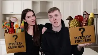 Eating ONLY From MYSTERY BAGS For 24 HOURS !!