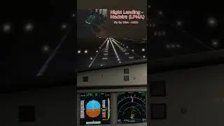 Sketchy Night Landing  -  Madeira (LPMA) Fly By Wire A320