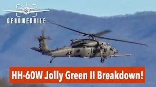 New USAF Sikorsky HH-60W Jolly Green II Helicopter Startup, Break Down and Departure_08Jan24