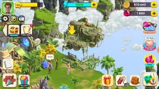 Atlantis Odyssey Gameplay New Update Airship Station and Pier | #atlantisodyssey #games