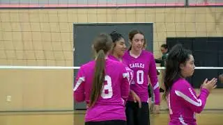 Delta Charter at Stockton Christian Girls Volleyball 10.19.21