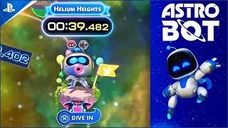 Astro Bot Helium Heights Speedrun. Astro Bot Stellar Speedway Galaxy.