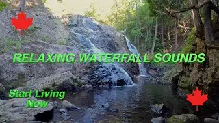 🇨🇦Relaxing Moss Glen Waterfalls | Kingston Peninsula Kennebecasis River New Brunswick🇨🇦
