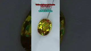 Batu Permata cantik, yellow Sphene Sri lanka #Sphene #batupermata #gemstone #cincin #jewelry