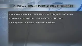 Businesses pledge matching gift to Chippewa Humane Association