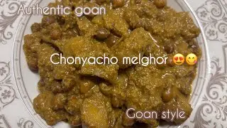“CHONYACHO MELGHOR”TRADITIONAL GOAN RECIPE 😋🔥#goanfood #goanrecipe #cooking #recipe #konkanivlogs