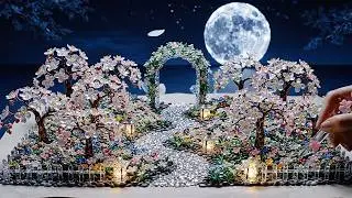 【ASMR】12ヶ月の幻想庭園🌸あなたの推しは何月？| Glass Pen Fantasy Garden - Which Month is Your Favorite?