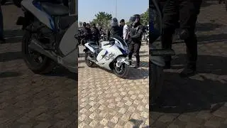 Idle but Roaring🔥2025 Suzuki Hayabusa😍Exhaust Sound 💥 #hayabusa #suzukihayabusa #hayabusalovers