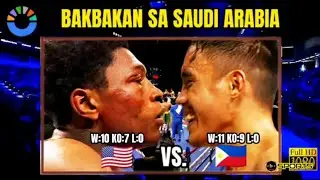 🔴 MADUGONG BAKBAKAN NG MGA UNDEFEATED SA SAUDI ARABIA