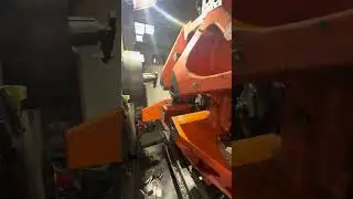 Horizontal facing job on the boring machine 🛠️✅ #machining