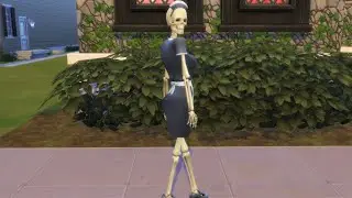 Bonehilda Dancing//Sims 4
