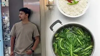 Ajj baya na saag (haakh) Banaya 😋😋
