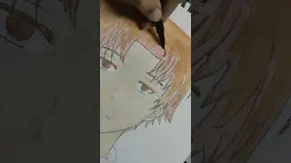 ayanokoji drawing in full colour what should i draw next? #yousmaarts #ayanokojiedit #speeddrawing