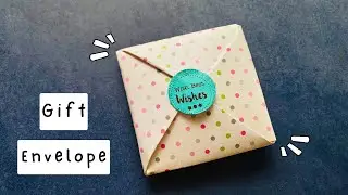 🎄Easy Small Gift Envelope | Jewellery Packing Idea for Christmas | DIY Small Gift Packing #christmas