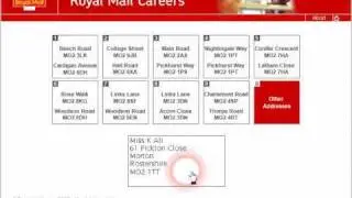 Royal Mail SortTest