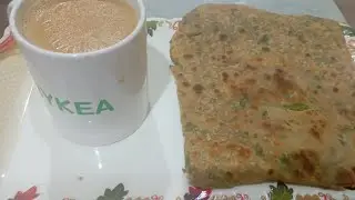 How to make palak paratha.