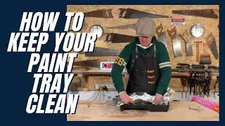 EASY TIP To Keep Your Paint Tray Clean | DIY For Beginners