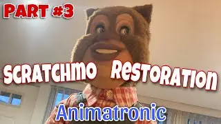 Scratchmo Animatronic Restoration! Part #3 | Mask / Trumpet | Daniel and the Dixie Diggers