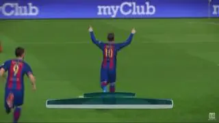 PES 2017 PS4 Gameplay - FC Barcelona vs Arsenal (1080p 60fps)