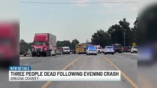 Three people dead in U. S. 412 crash