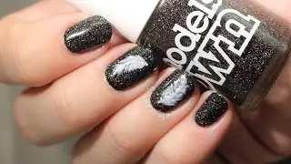 Easy Feather Nail Art