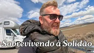 A vida na estrada pelo deserto da Patagônia - 21º  VÍDEO  Adri e Jean