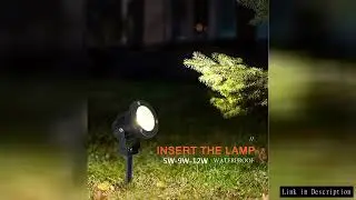 Christmas Lights Outdoor IP65 Home Garden Lawn Decoration Spot Light 5W9W12W Waterproof Plug-in Floo
