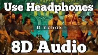 Dinchak song - (8D Version) | Red (Movie) | Mani Sharma | Saketh & Keerthana Sharma | Ram Photineni
