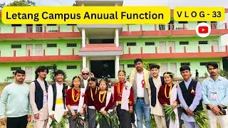 Letang Campus Anuual Function❤️💐 / LETANG KSK VLIG /VLOG-33/KSK❤️🔥