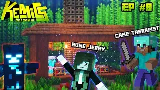 SECRET UNDERWATER BASE?? with @GAMETHERAPISTYT - KeMiCs 3 : Ep 8 | Minecraft Malayalam | Rune Jerry