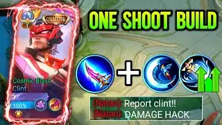 WHEN CLINT USE CRITICAL HACK BUILD💀 | 100% IS TOO BROKEN ( MUST TRY) FULL BUILD TUTORIAL‼️MLBB