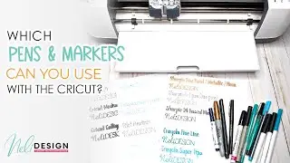 Use the pens and markers you already have at home with your Cricut and this budget friendly solution