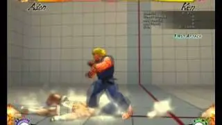 Automatic Safe jump against Adon with Ken/Ryu