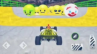 Many face balls appeared in the car's path ||