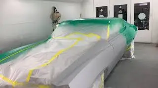 Painting a 1970 Ford Torino Grabber Green