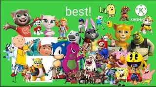 My Best to Worst Characters List v4