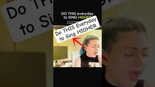 Do THIS One Thing everyday to Sing HIGHER 🤯Easy technique to hit high notes