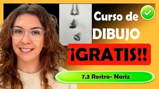 Curso de Dibujo GRATIS, 7.3 c&oacute;mo dibujar una nariz
