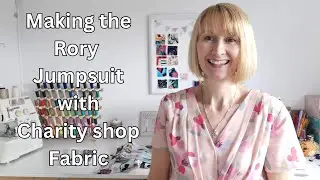 Rory Jumpsuit in Charity Shop fabric