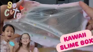 Unboxing a Kawaii Slime Box Subscription 🥰