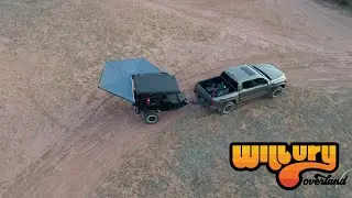 Installing an Overland Vehicle Systems 270&ordm; awning on my Smittybilt Scout