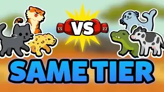 Super Auto Pets but we can only use animals from the SAME TIER