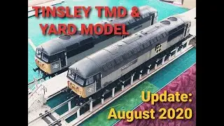 Tinsley TMD & Yard Model. New Update!! Big changes to the depot, A proper TMD with elevated track!!