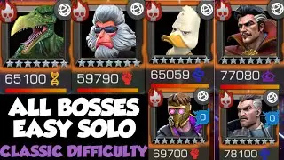 MCOC JAN UPDATE CLASSIC DIFFICULTY ALL BOSSES SOLO WITH IN 1 MIN #marvel #kabam